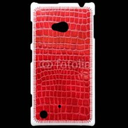 Coque Nokia Lumia 720 Effet crocodile rouge