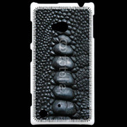 Coque Nokia Lumia 720 Effet crocodile noir