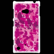 Coque Nokia Lumia 720 Papillon rose