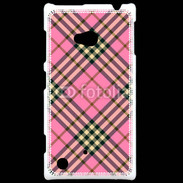Coque Nokia Lumia 720 Déco fashion rose et marron