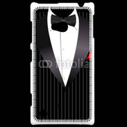 Coque Nokia Lumia 720 Illustration smoking noir rayé