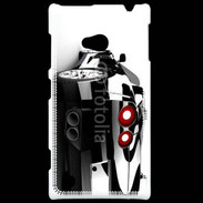 Coque Nokia Lumia 720 Voiture de course noire