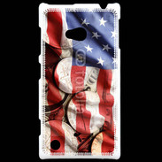 Coque Nokia Lumia 720 Drapeau et monnaie américaine