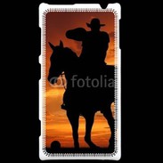 Coque Nokia Lumia 720 Silhouette de cowboy