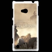 Coque Nokia Lumia 720 Cowboys et chevaux