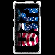 Coque Nokia Lumia 720 Logo USA 5