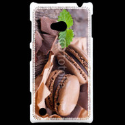 Coque Nokia Lumia 720 Macaron chocolat 