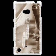 Coque Nokia Lumia 720 Expresso noir et blanc