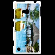 Coque Nokia Lumia 720 Pina colada au bord de la piscine