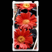 Coque Nokia Lumia 720 Fleurs Zen rouge 10