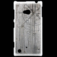 Coque Nokia Lumia 720 Rose des vents sur fond en bois
