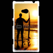 Coque Nokia Lumia 720 Surfer couché de soleil