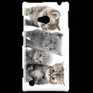Coque Nokia Lumia 720 Groupe de chatons
