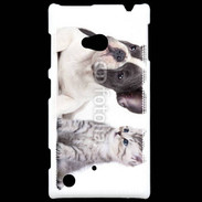 Coque Nokia Lumia 720 Duo chien et chat