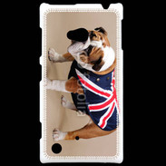 Coque Nokia Lumia 720 Bulldog anglais en tenue