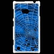 Coque Nokia Lumia 720 Toile d'araignée bleue