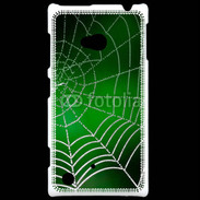 Coque Nokia Lumia 720 Toile d'araignée verte