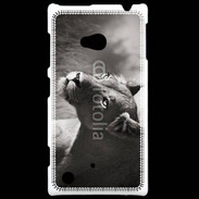 Coque Nokia Lumia 720 Lionne en noir et blanc