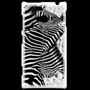 Coque Nokia Lumia 720 Zèbre en noir et blanc