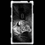 Coque Nokia Lumia 720 Tigre du Bengale en noir et blanc