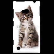 Coque Nokia Lumia 720 Chaton gris 3