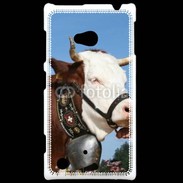 Coque Nokia Lumia 720 Vache de race Abondance Savoie