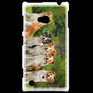 Coque Nokia Lumia 720 Groupe de 5 chiens Border Collie