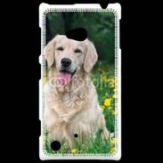 Coque Nokia Lumia 720 Portrait de Chien Golden 5