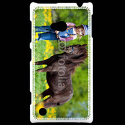 Coque Nokia Lumia 720 Petite fille avec son poney