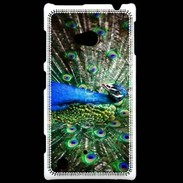 Coque Nokia Lumia 720 Paon faisant la roue