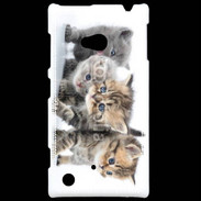 Coque Nokia Lumia 720 Groupe de chatons 7