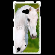 Coque Nokia Lumia 720 Portrait cheval blanc 10