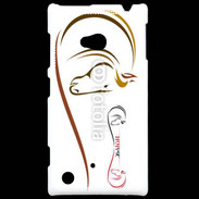 Coque Nokia Lumia 720 Illustration cheval 5