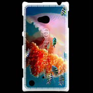 Coque Nokia Lumia 720 Méduse géante et poissons