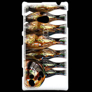 Coque Nokia Lumia 720 Quille de bowling dorée