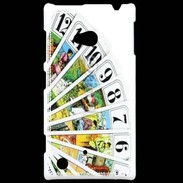 Coque Nokia Lumia 720 Cartes de tarot sur fond blanc