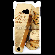 Coque Nokia Lumia 720 Lingot et pièces d'or