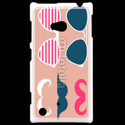 Coque Nokia Lumia 720 Moustache et lunettes 5