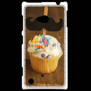 Coque Nokia Lumia 720 Cupcake moustache