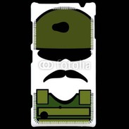 Coque Nokia Lumia 720 Moustache militaire