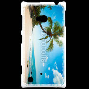 Coque Nokia Lumia 720 Belle plage ensoleillée 1