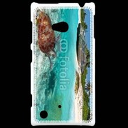 Coque Nokia Lumia 720 Belle plage avec tortue