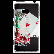 Coque Nokia Lumia 720 Paire d'as au poker 6