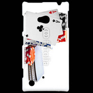 Coque Nokia Lumia 720 Paire d'as au poker 5