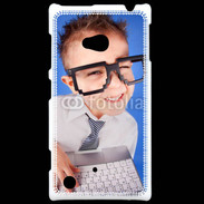 Coque Nokia Lumia 720 jeune Geek avec clavier