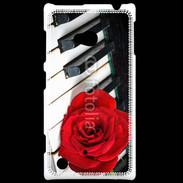Coque Nokia Lumia 720 Rose sur un piano