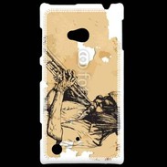 Coque Nokia Lumia 720 Illustration trompettiste 