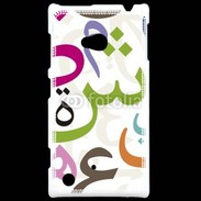 Coque Nokia Lumia 720 Lettres Arabe