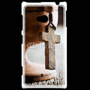 Coque Nokia Lumia 720 Croix en bois 5