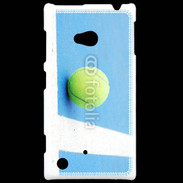 Coque Nokia Lumia 720 Cours de tennis béton bleu